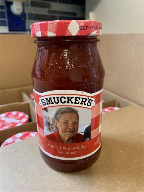 Smuckers 100 year old - Apr 7, 2023 · With the help of Smucker’s, TODAY's Al Roker sends special wishes to viewers celebrating 100th birthdays, including retired nurse Naomi Davidson who collected more than 100 VHS tapes.April 7, 2023. 